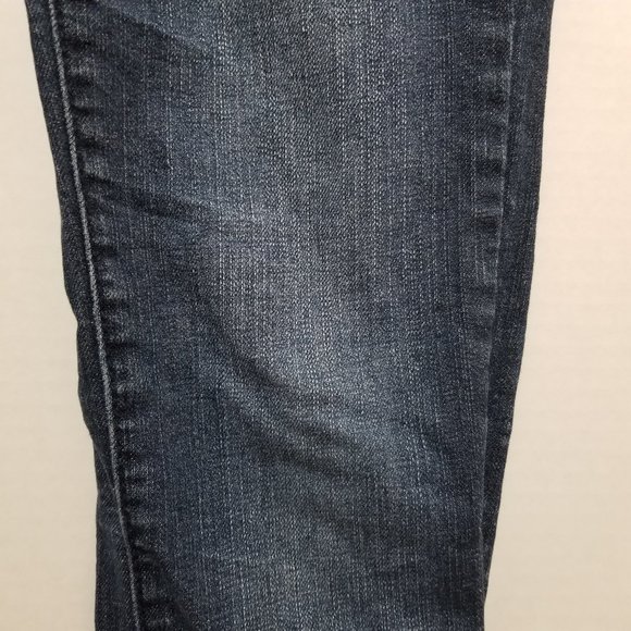 Mossimo jeans 3 Skinny denim whiskered 2010 stretch low rise waist - Picture 6 of 16